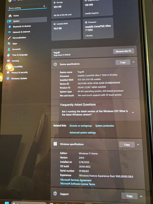 Lenovo Yoga Book 9i dual screen impecabil
