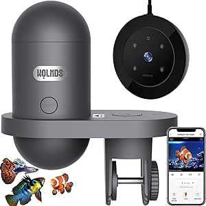 Hrănitor automat pentru pești - WOLMDS cu camera