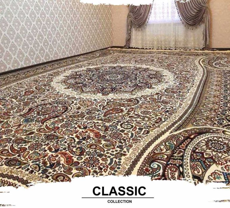 Красивый узбекский ковёр — как новый