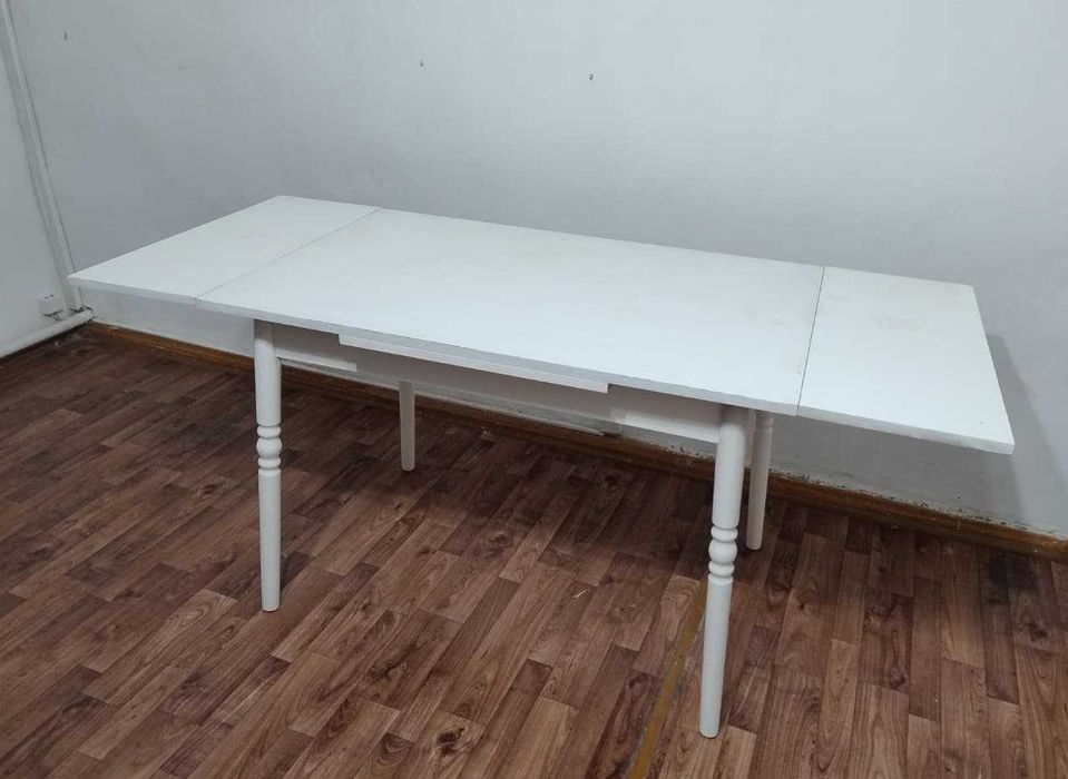 Кухонный стол раздвижной 70*170 см крепкий и устойчивый