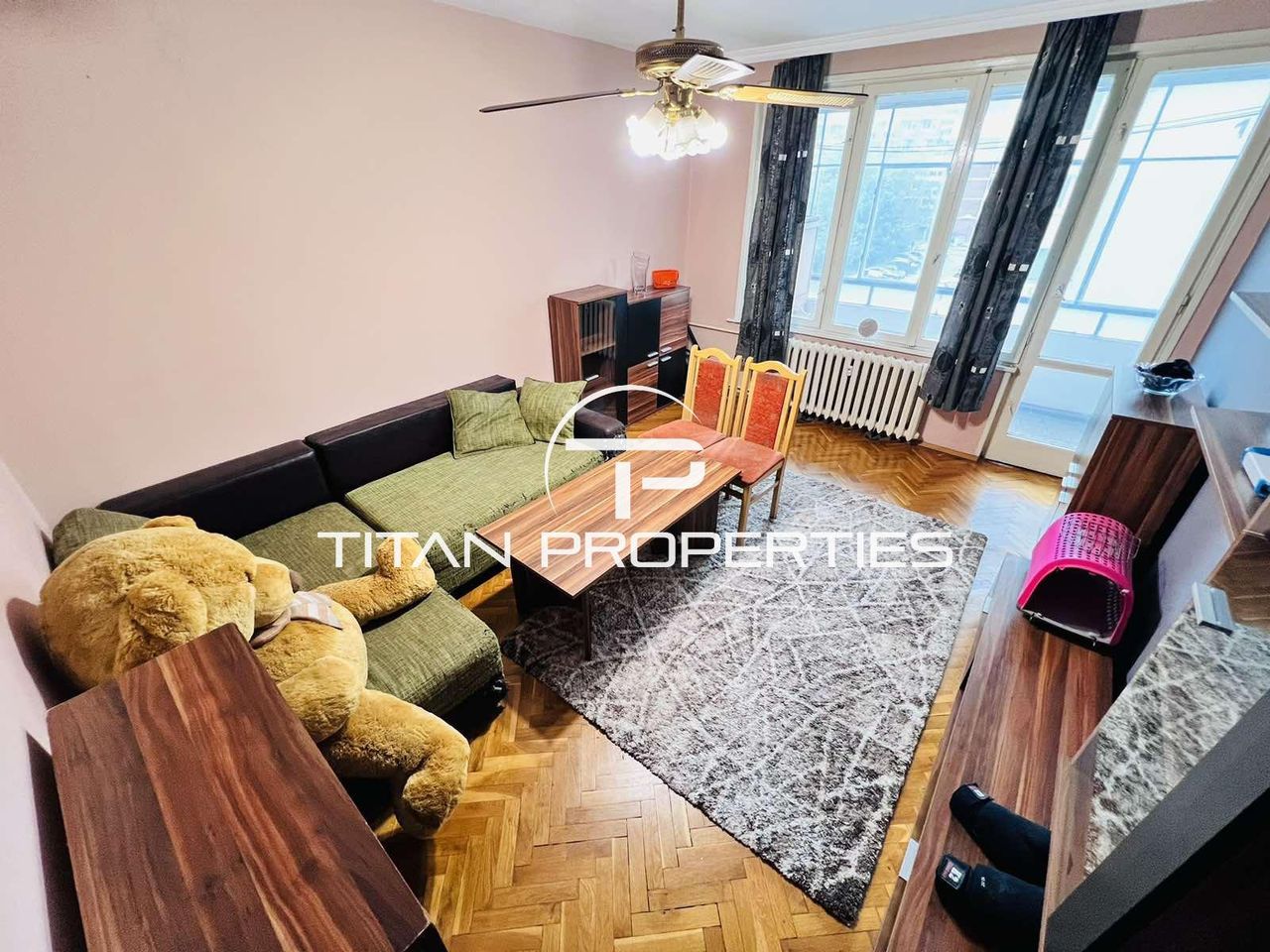 Дава се под наем Тристаен апартамент в Бургас, Лазур - 80 кв.м за 459 € - Снимка #1