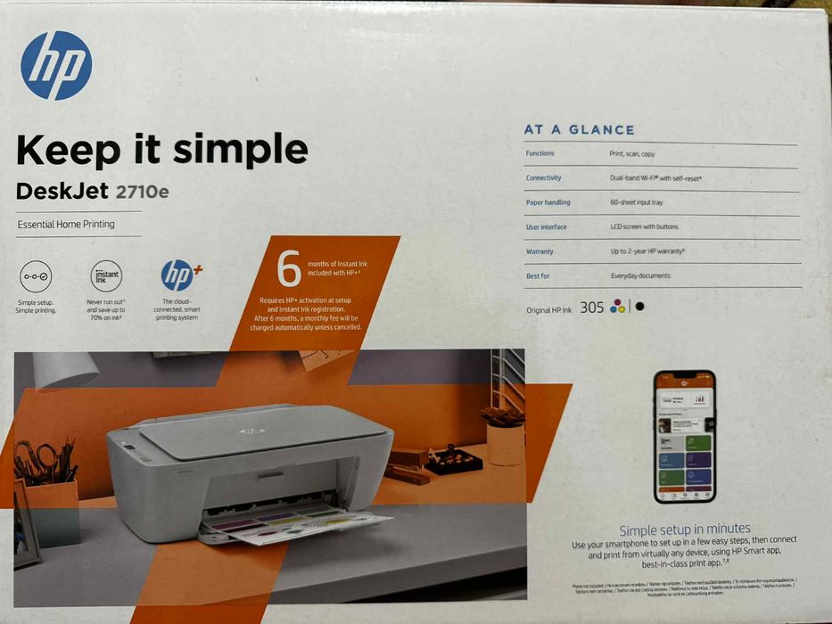 Imprimantă HP DeskJet 2710e
