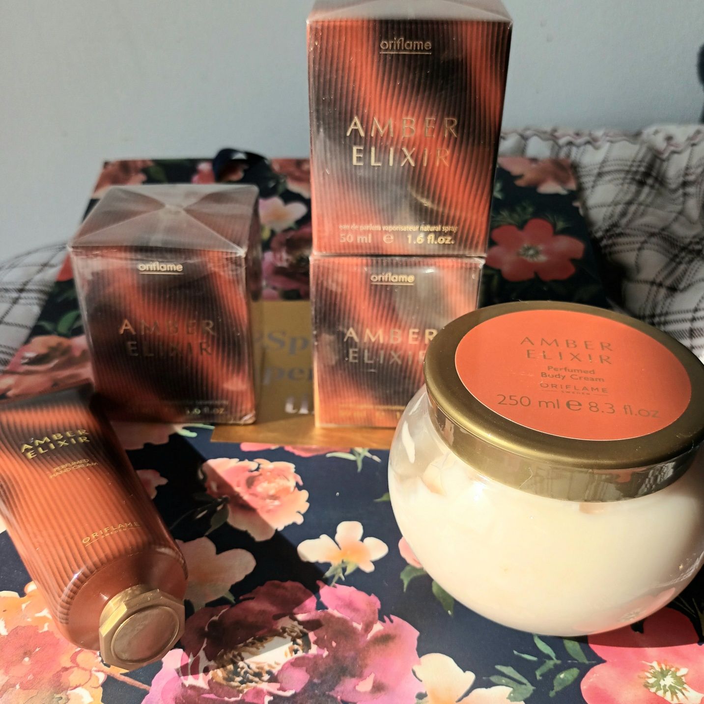 Parfum Amber Elixir, Oriflame + crema Cadou