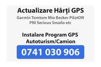 Actualizare Harti GPS 2024 Garmin Tomtom Mio Becker Autoturism/Camion