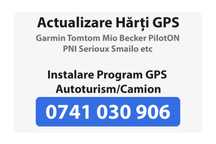 Actualizare Harti GPS 2024 Garmin Tomtom Mio Becker Android etc