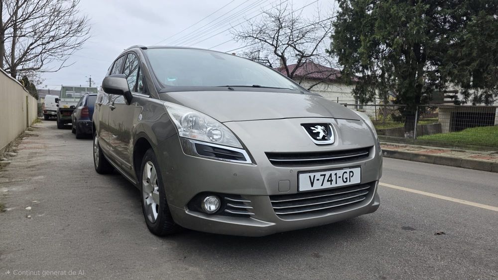 Peugeot 5008 * 1.6 Benzina * An 2013 * Cutie Manuala * Euro 5