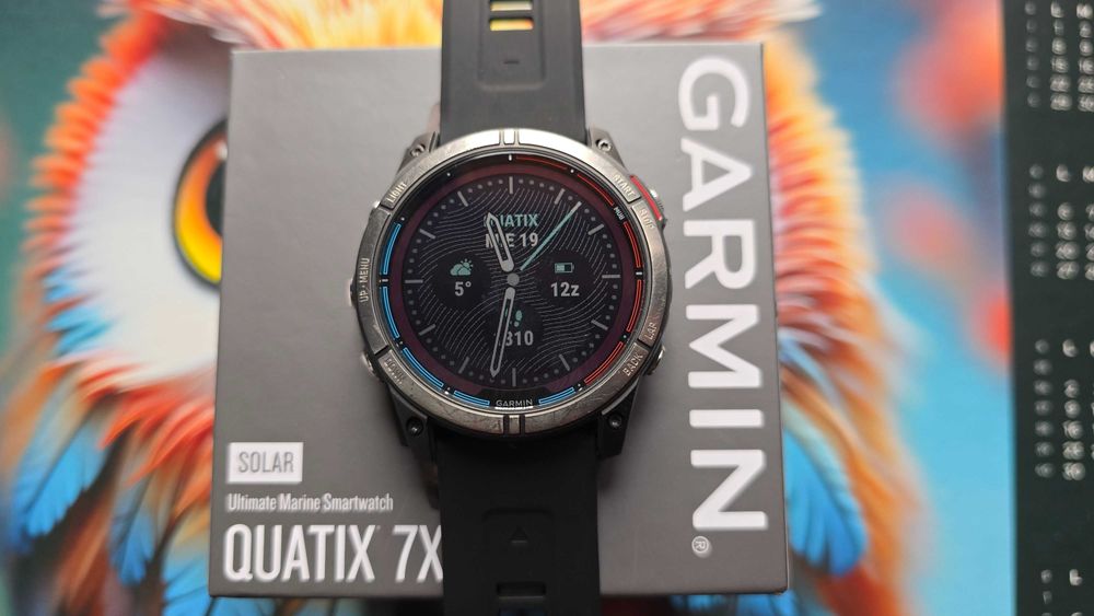 Ceas Garmin Quatix 7 X / Fenix 7 Pro Solar Titanium - 51 mm