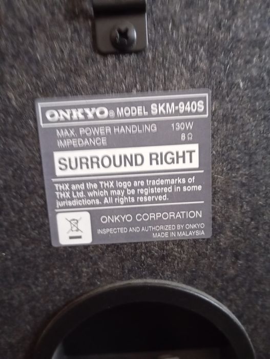 Vând boxe Onkyo 130w