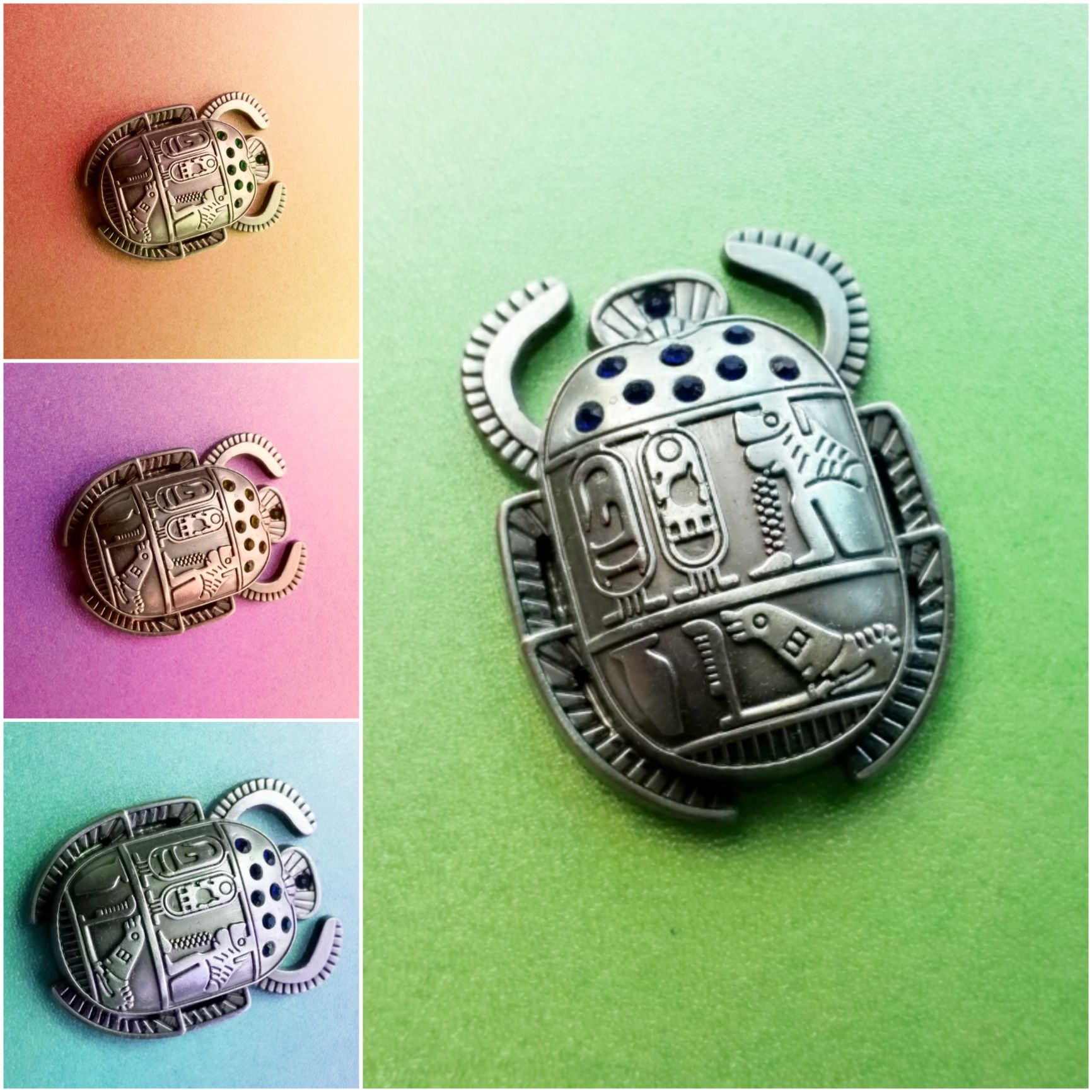 Ornament magnetic, amuleta egipteana, scarabeu egiptean
