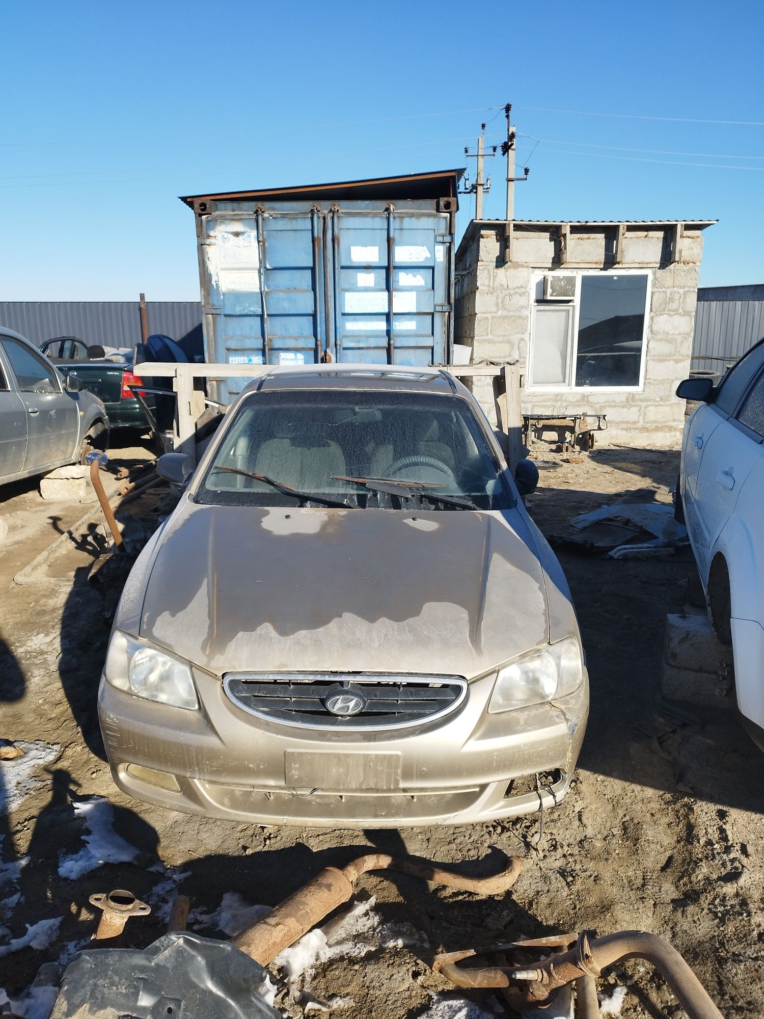 Хюндай акцент 2007 по запчастям, hyundai accent