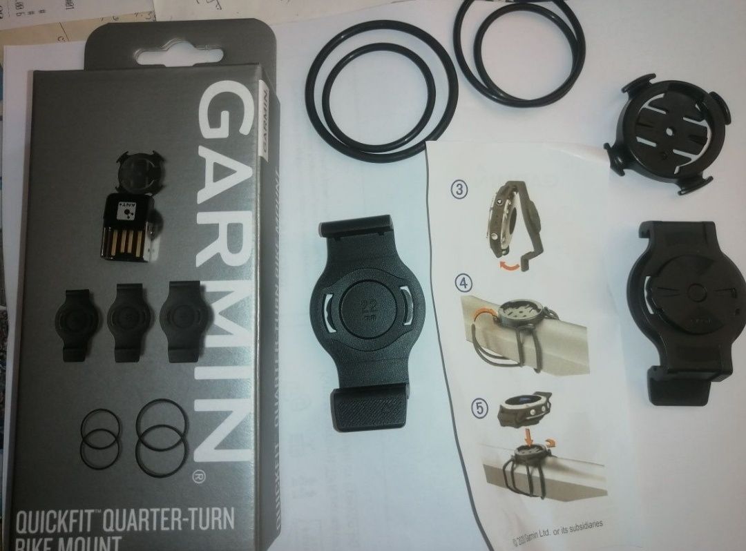 Garmin QuickFit монтаж часовник към колело 26, 22 и 20мм