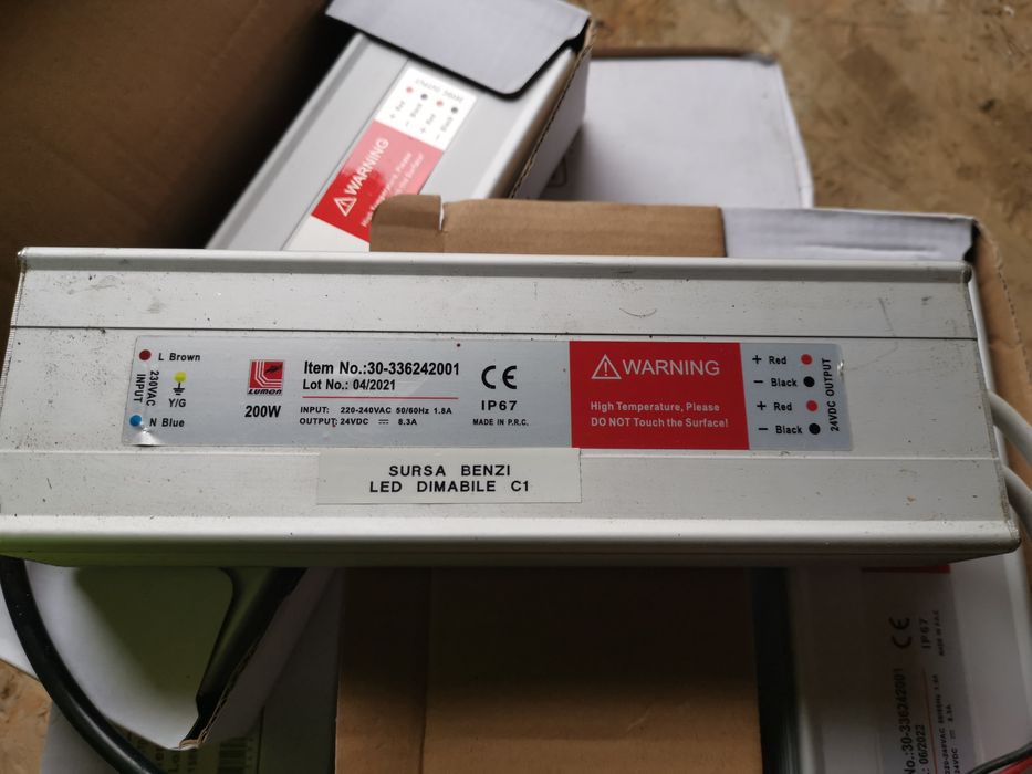 Sursa electronica 230v/24v curent continuu
