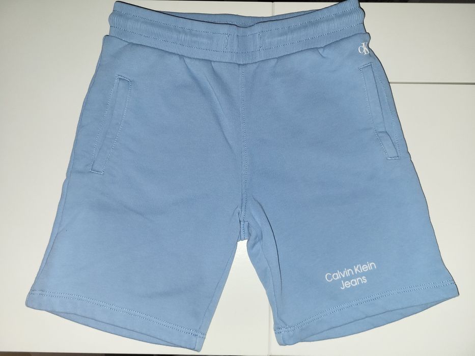 Pantaloni scurti calvin Klein albastri