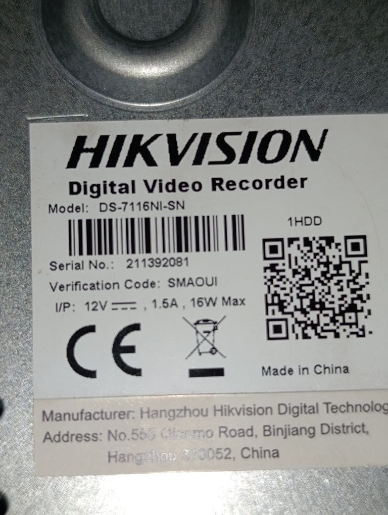 NVR Nikvision + хард + камера