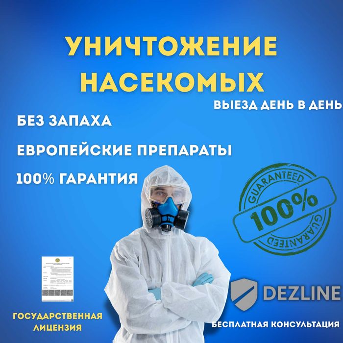 Дезинфекция / Уничтожение Клопы / Крысы / Мыши / Тараканы