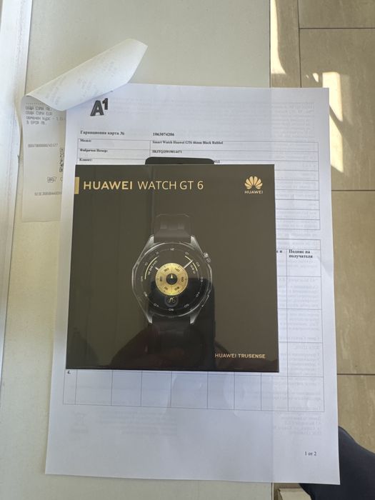 Huawei Watch GT 6 Нов !! Гаранция!!
