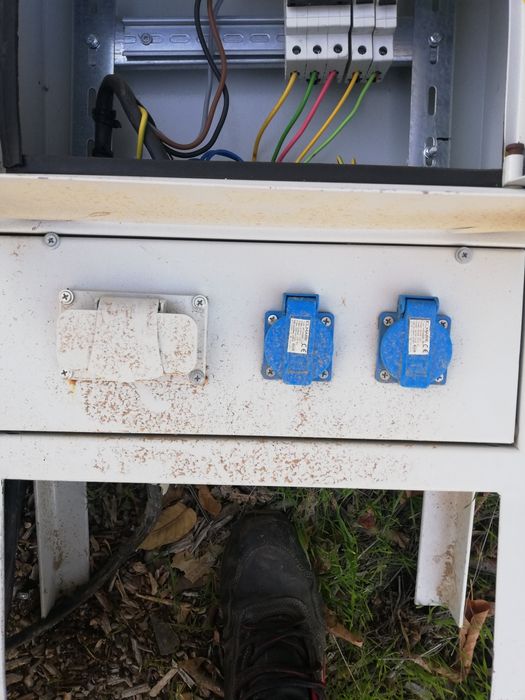 Ел. Табло за строителен обект