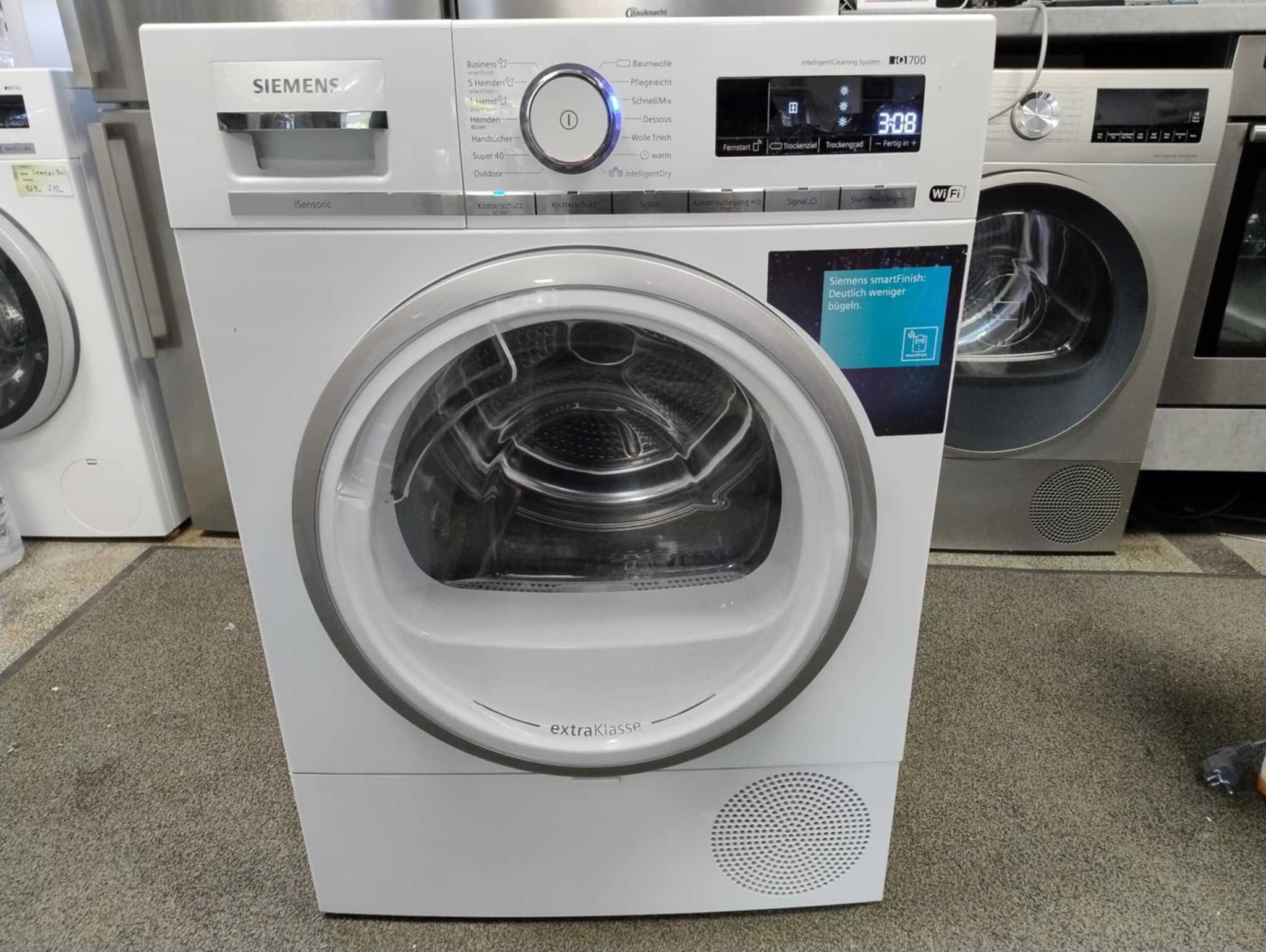 A++ Сушилня с термопомпа Siemens-Сименс 8кг IntelligentCleaning System