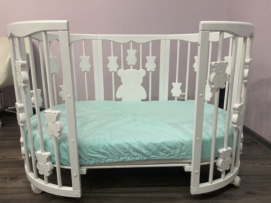 Кроватка 3в1 от 0 до 7 лет