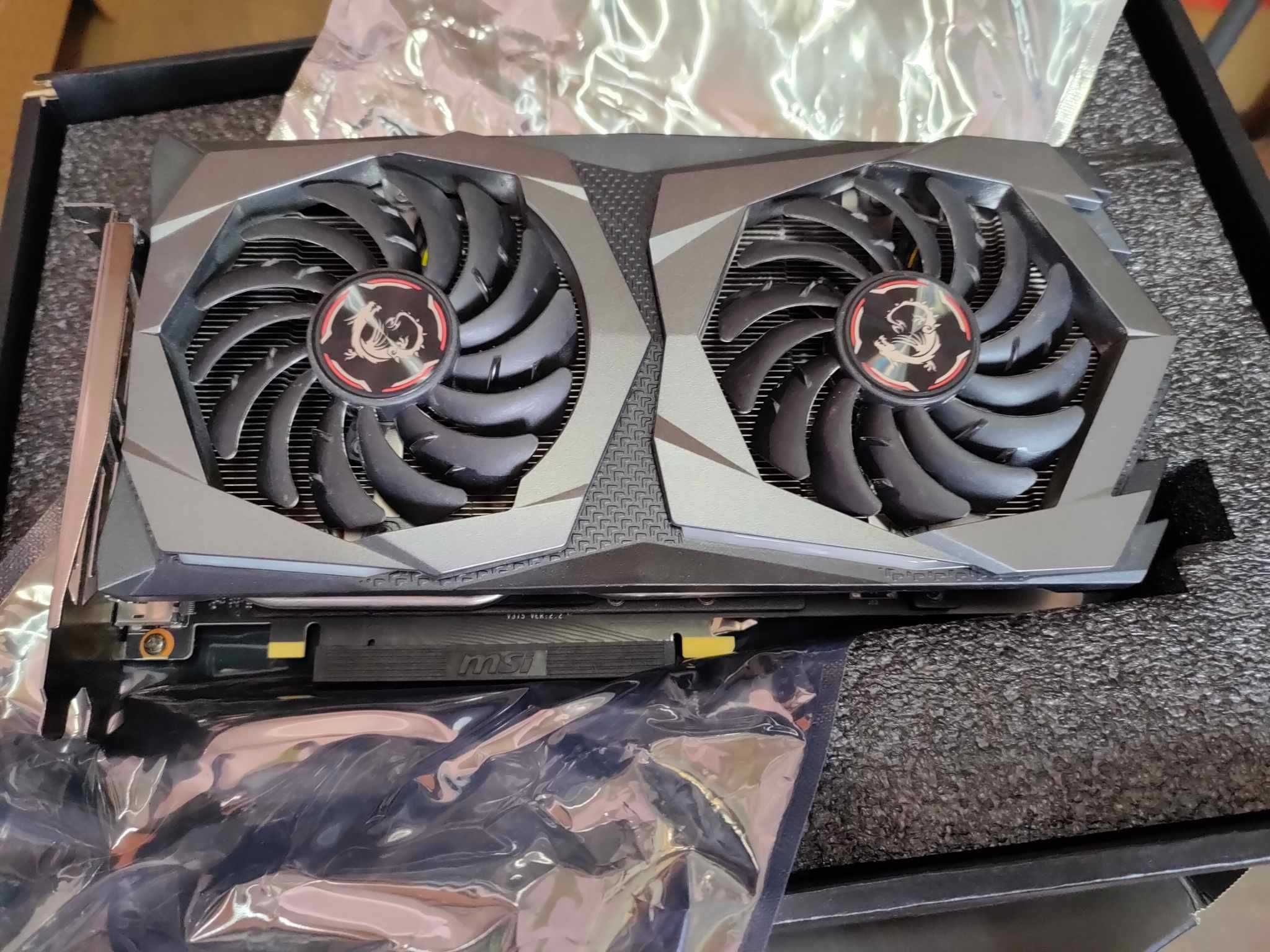 Продавам Видео Карта MSI gtx 1660 super gaming X и рам 2x8gb 3600 ddr4