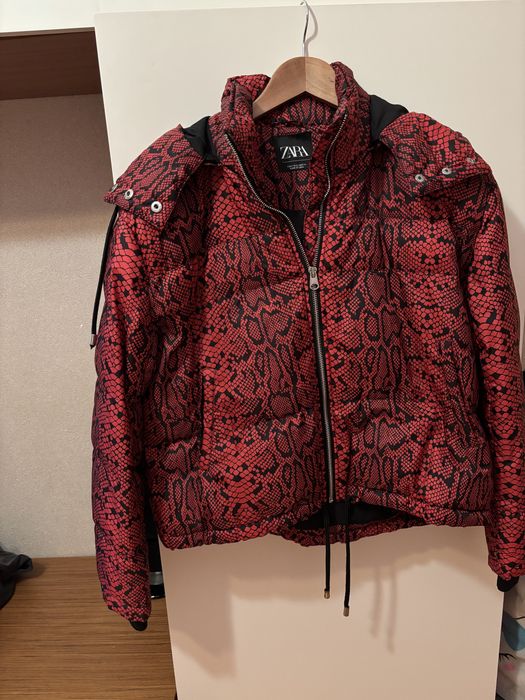Зимно яке ZARA - змийска шарка