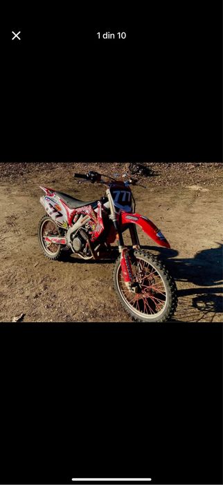 motoCross CRF450 anul 2014 injecție