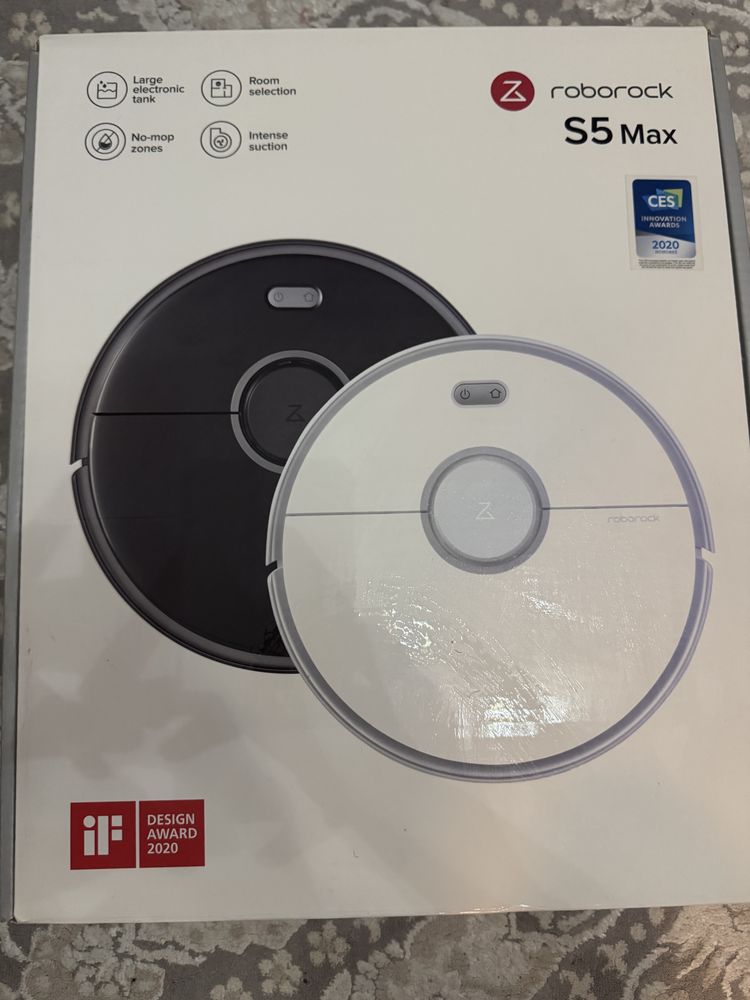 Робот пылесос roborock S5 Max