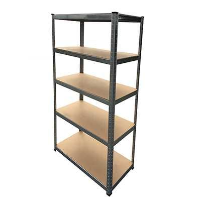 Пакет от 3 бр метален стелаж 180 х 90 х 35, 5 рафта, 175кг на рафт