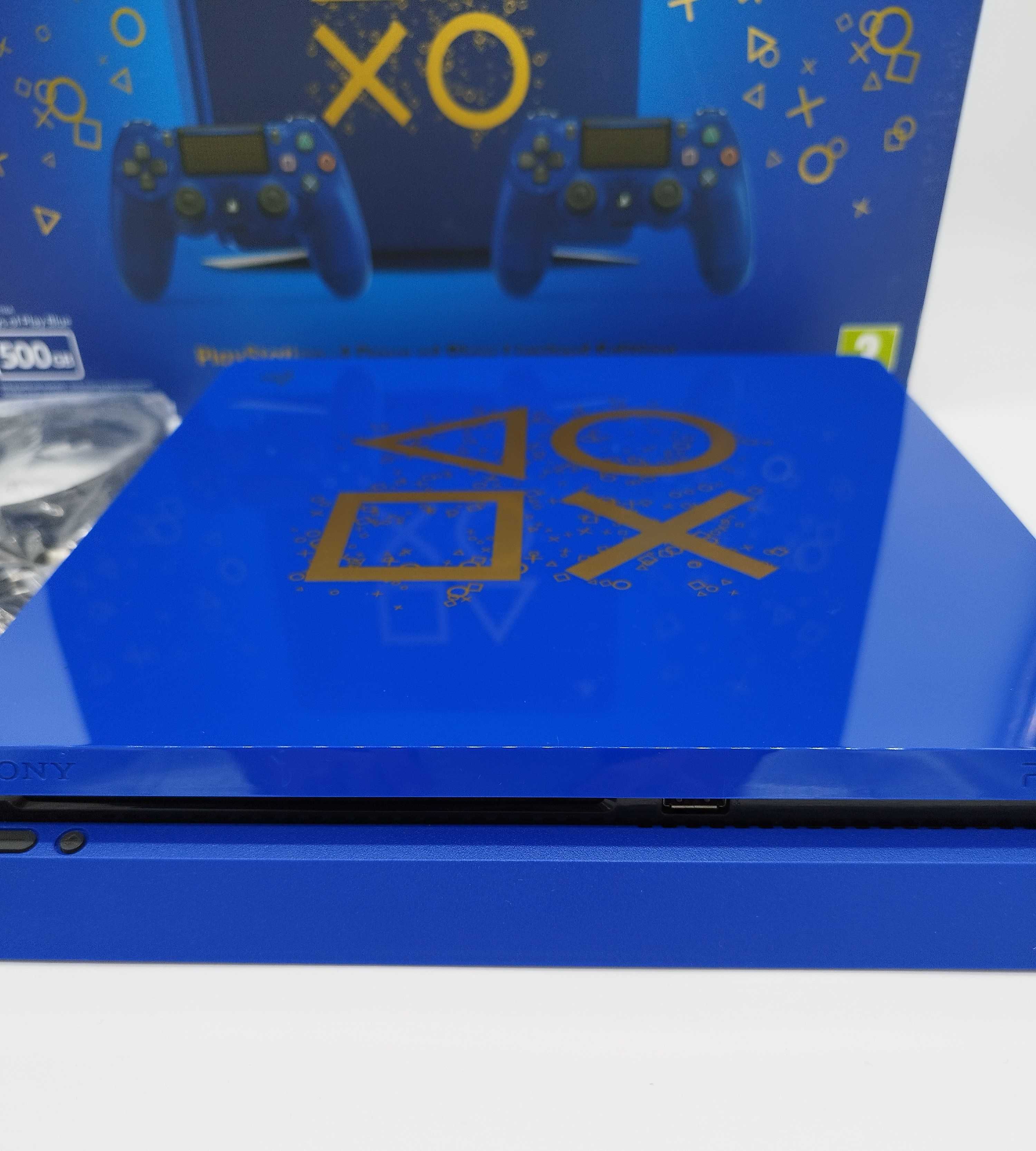 [ps4] PlayStation 4 Slim 500GB Days Of Play Blue Limited Edition