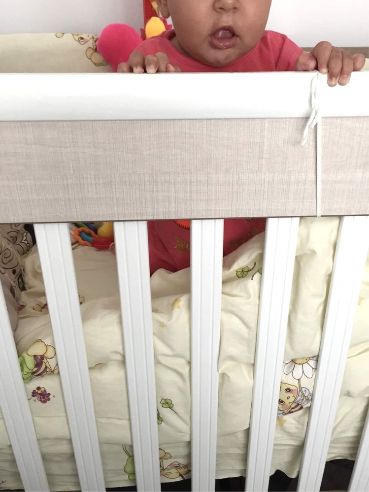 Детско дървено легло и матрак