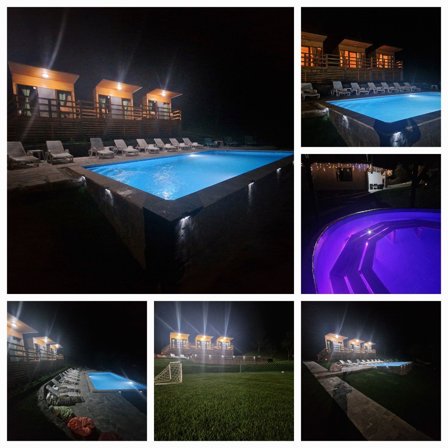 Cabana  de inchiriat cu ciubar si piscina