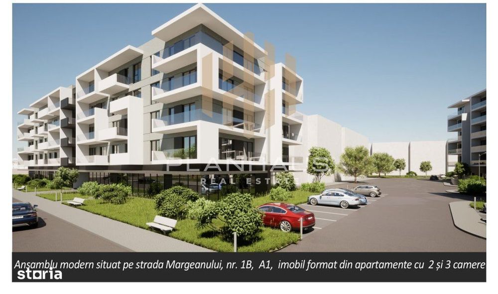 Apartament 2 camere ,etaj 1 , Mărgeanului proiect nou,comision 0 %