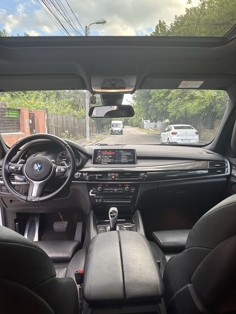 BMW X6 3.0 Diesel 2016 alb perlat