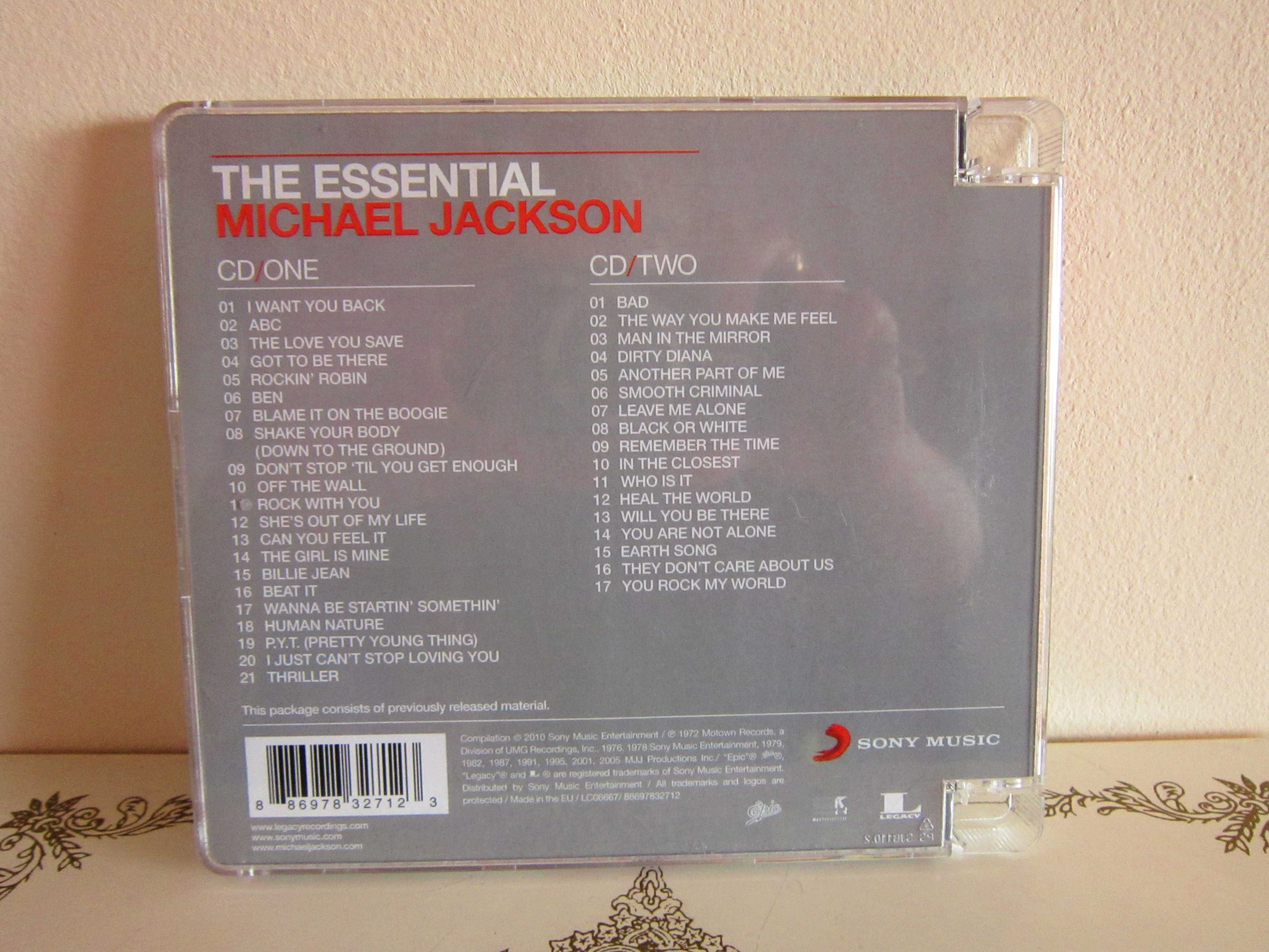 CDx2  Michael Jackson ‎- The Essential Michael Jackson 2010 Austria