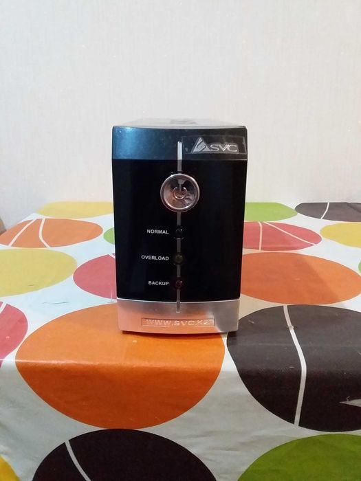 Бесперебойник SVC. Модель: V-500F. Цена 5 000 тг. Адрес. р-н. Встреча.