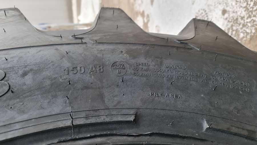 Cauciucuri radiale 520/70R38 OZKA anvelope noi tractor spate