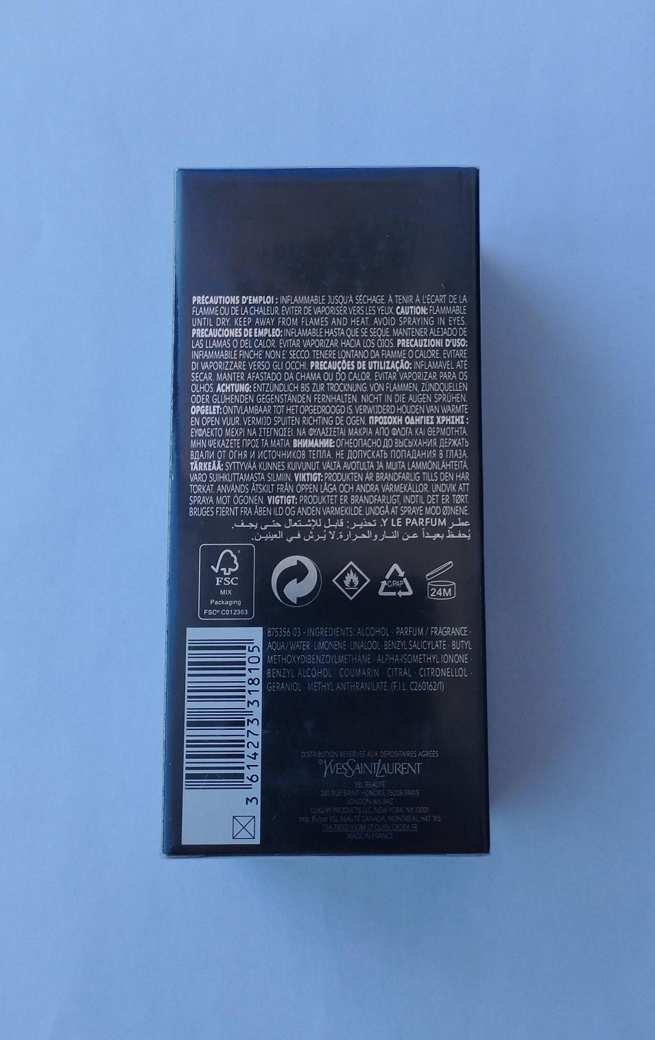 Parfum Yves Saint Laurent