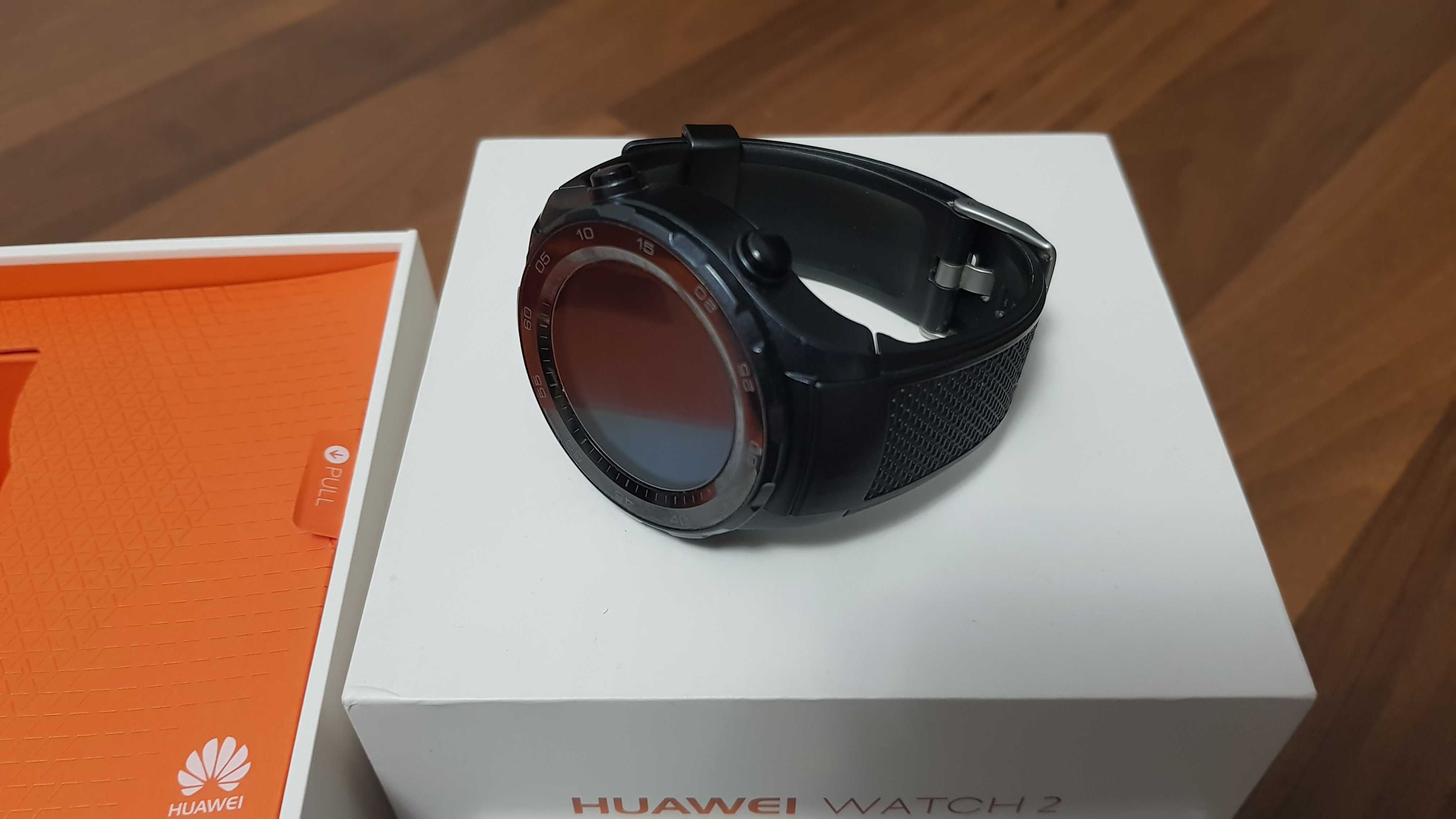 Smartwatch Wear OS Huawei Watch 2 full box + incarcator suplimentar