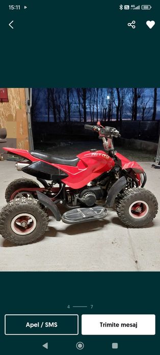 Atv 49cc Nitro motors 2016
