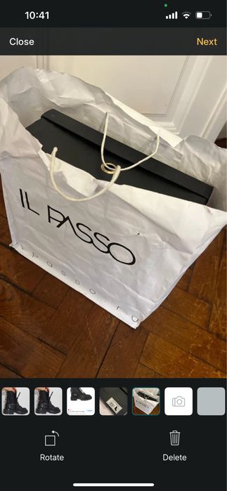 Bocanci piele il passo