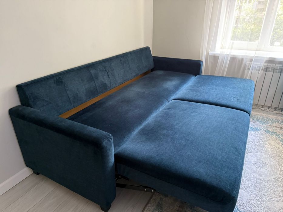 Диван Финский синий велюр