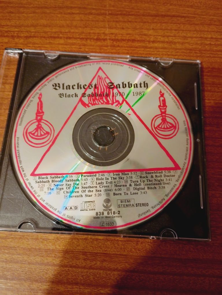 Дискове на Black Sabbath