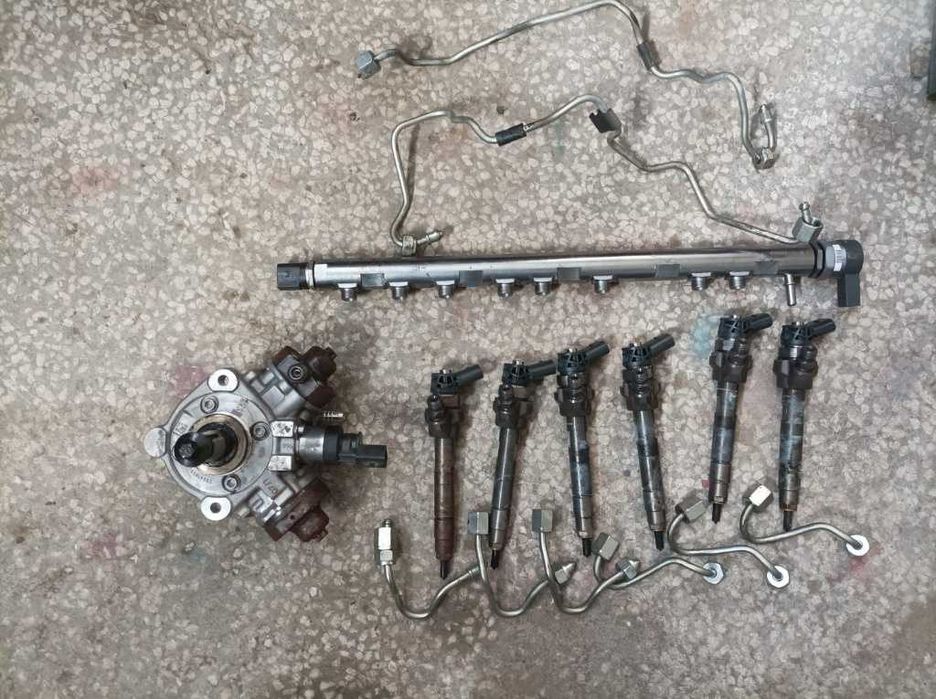 Kit injectie injectoare rampa pompa inalte BMW3.0 d N57D30A 258 cai