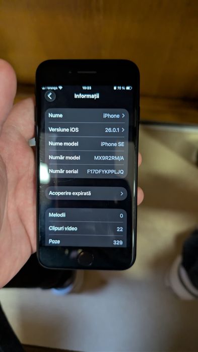 iPhone SE 2020 %100 battery health (schimb)