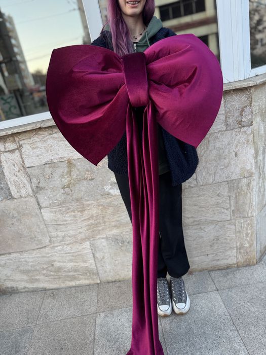 Funda decorativa gigant din catifea