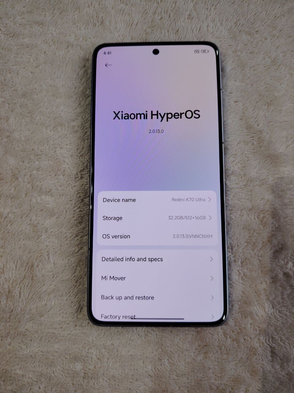 Xiaomi K70 Ultra 16+16/512GB IDEAL