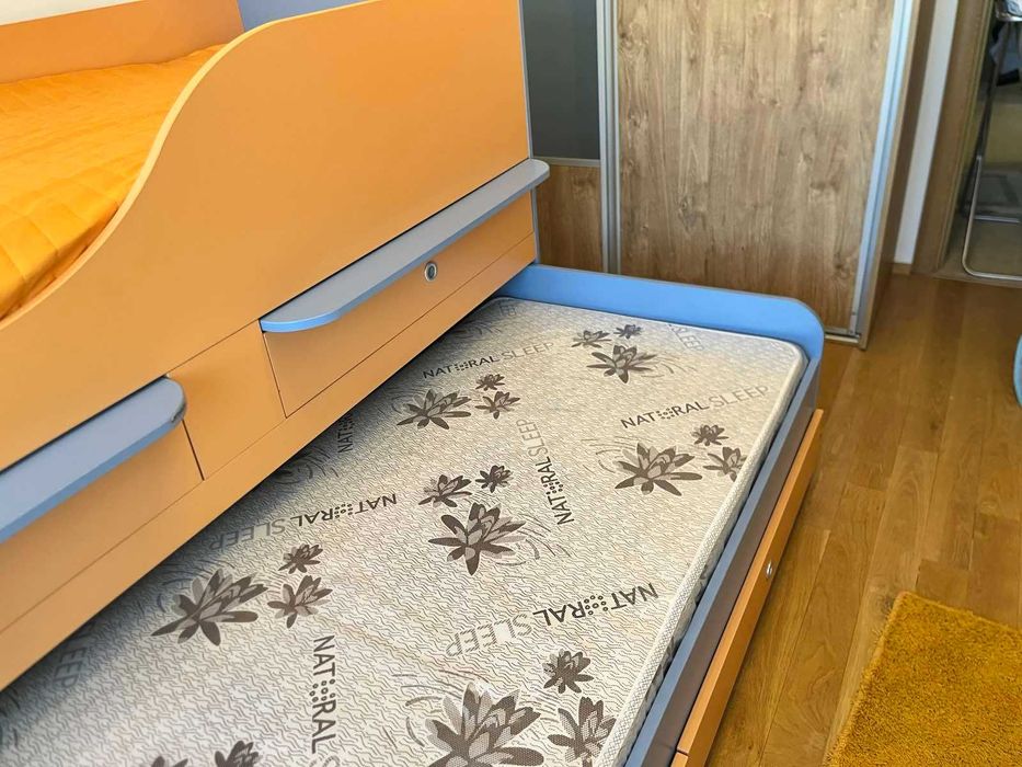 Детско двуетажно разтегателно легло СТЕМАР