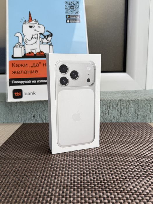НОВ! 256Gb *ЛИЗИНГ* iPhone 17 Pro Silver Айфон 36М Гаранция