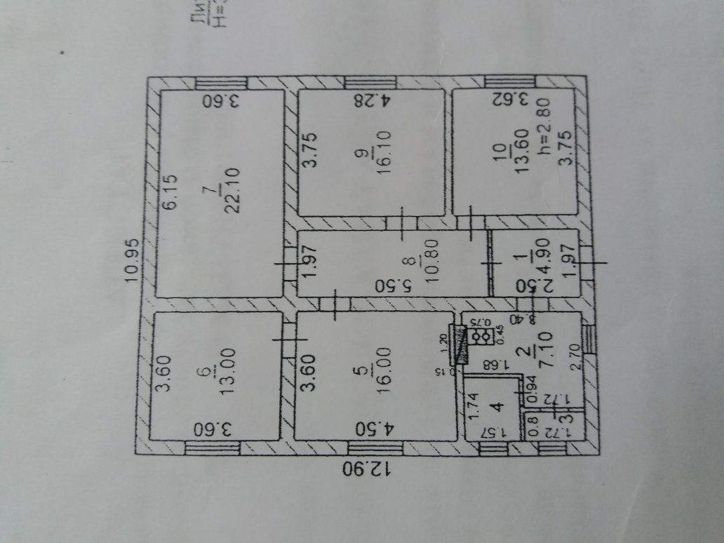 Продается дом 11 на 13