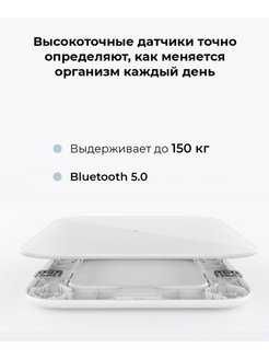 Умные Весы Xiaomi Mi Smart Scale 2, есть рассрочка и доставка